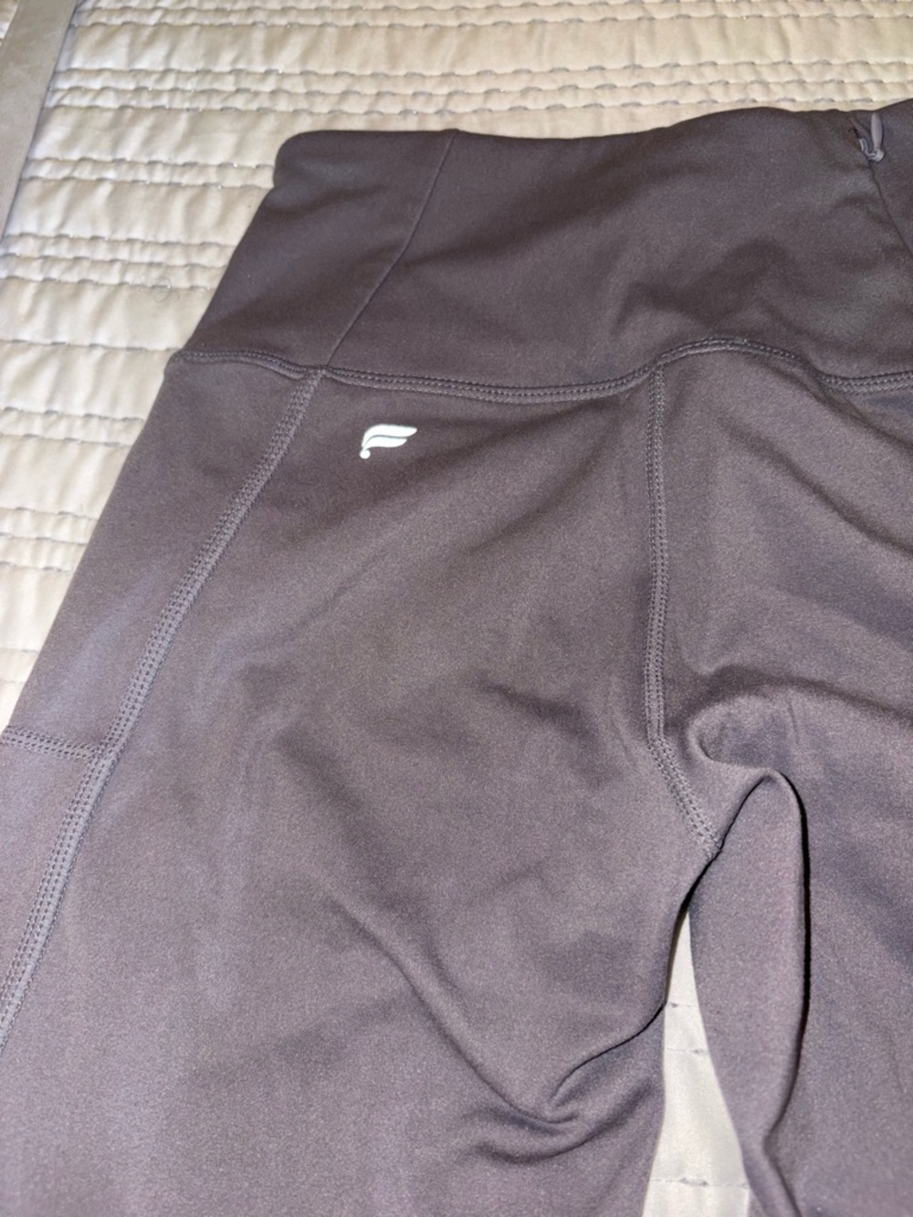 Fabletics Motion365 Leggings in Heather Gray